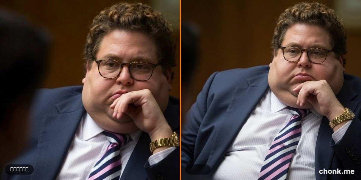 Before and after body meme — Dominic's 10x chonk