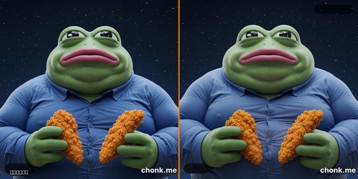 Before and after body meme — Dominic's 10x chonk