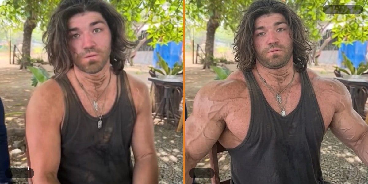Before and after body meme — Dominic's 10x jacked